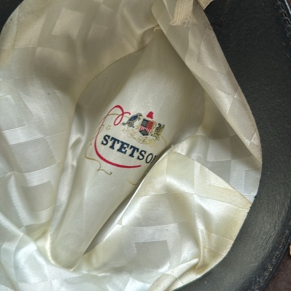 Vintage Stetson brown hat main image 4